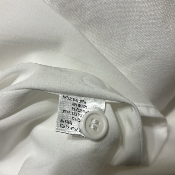 Gianni Bini white linen dress - Picture 8 of 9